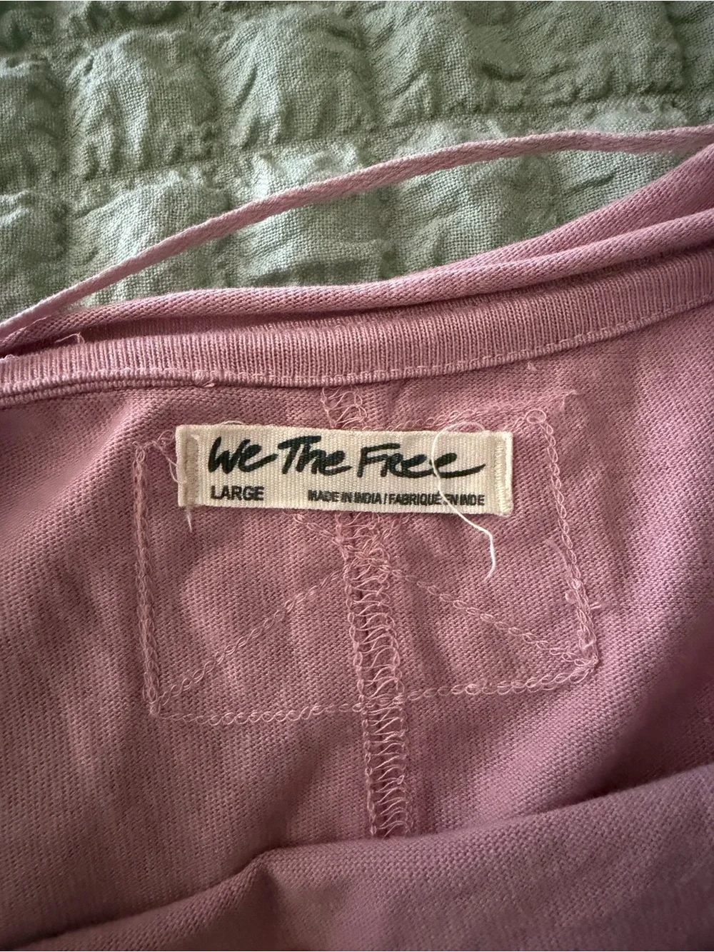 Free people Women's Puff Sleeve Boxy Top - Dusty Pink